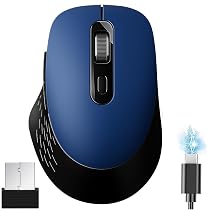 ♒未使用品 WindowsミニノートPC ワイヤレスマウス付き Amazon | ワイヤレスマウス bluetooth 5.2 + 2.4GHz 無線 静音 Type-C